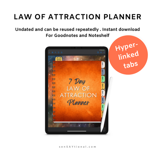 7-Day Law of Attraction Planner